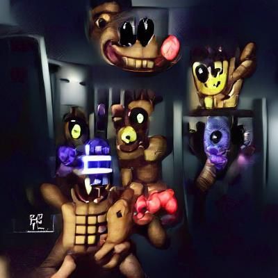 Five Nights at Freddy's AI Image