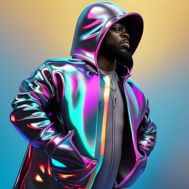 Colorful Reflections on Hip Hop Artist