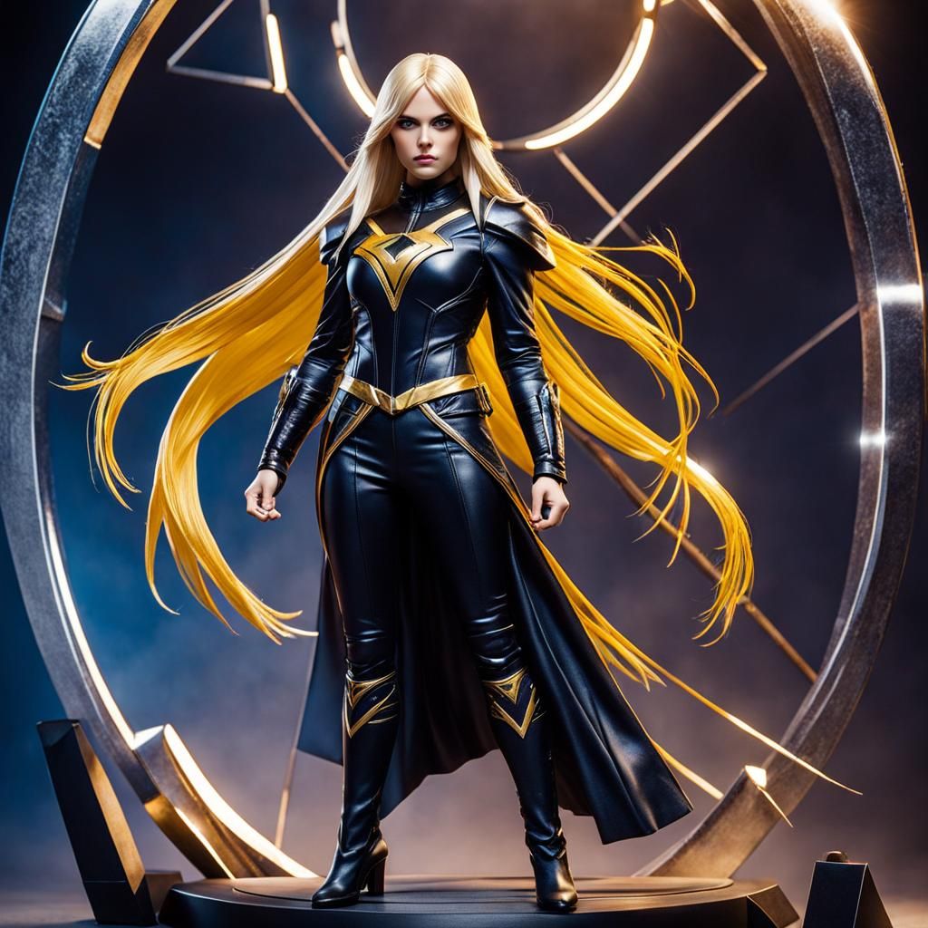 Magik Superhero Action Figure in Power Pose