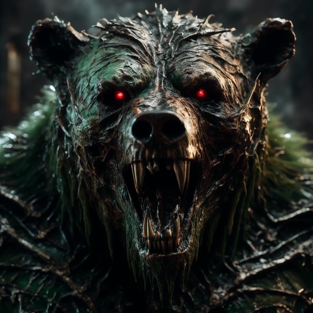 Undead Grizzly Bear: Gothic Mephistopheles