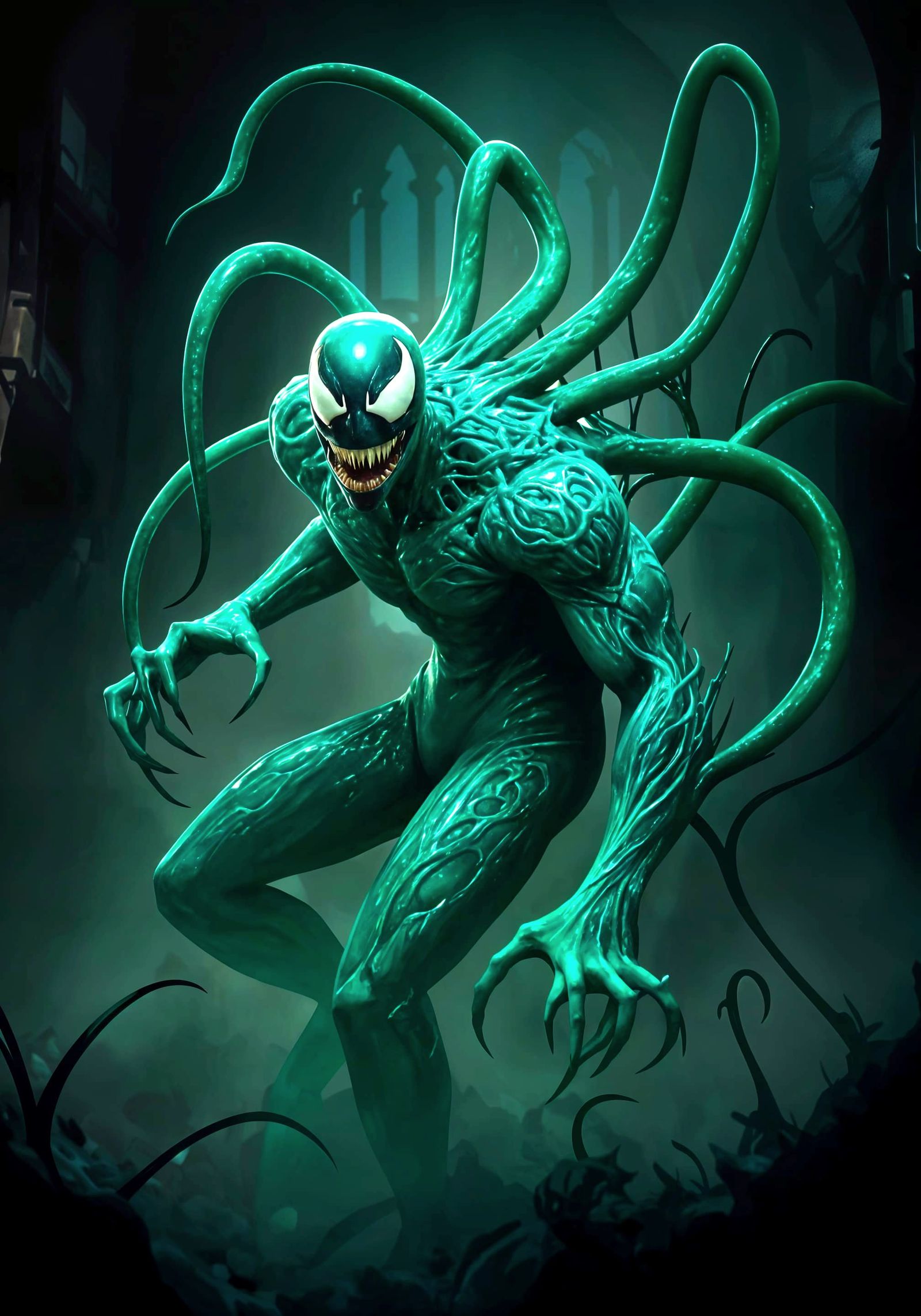Marvel Symbiote- Lasher