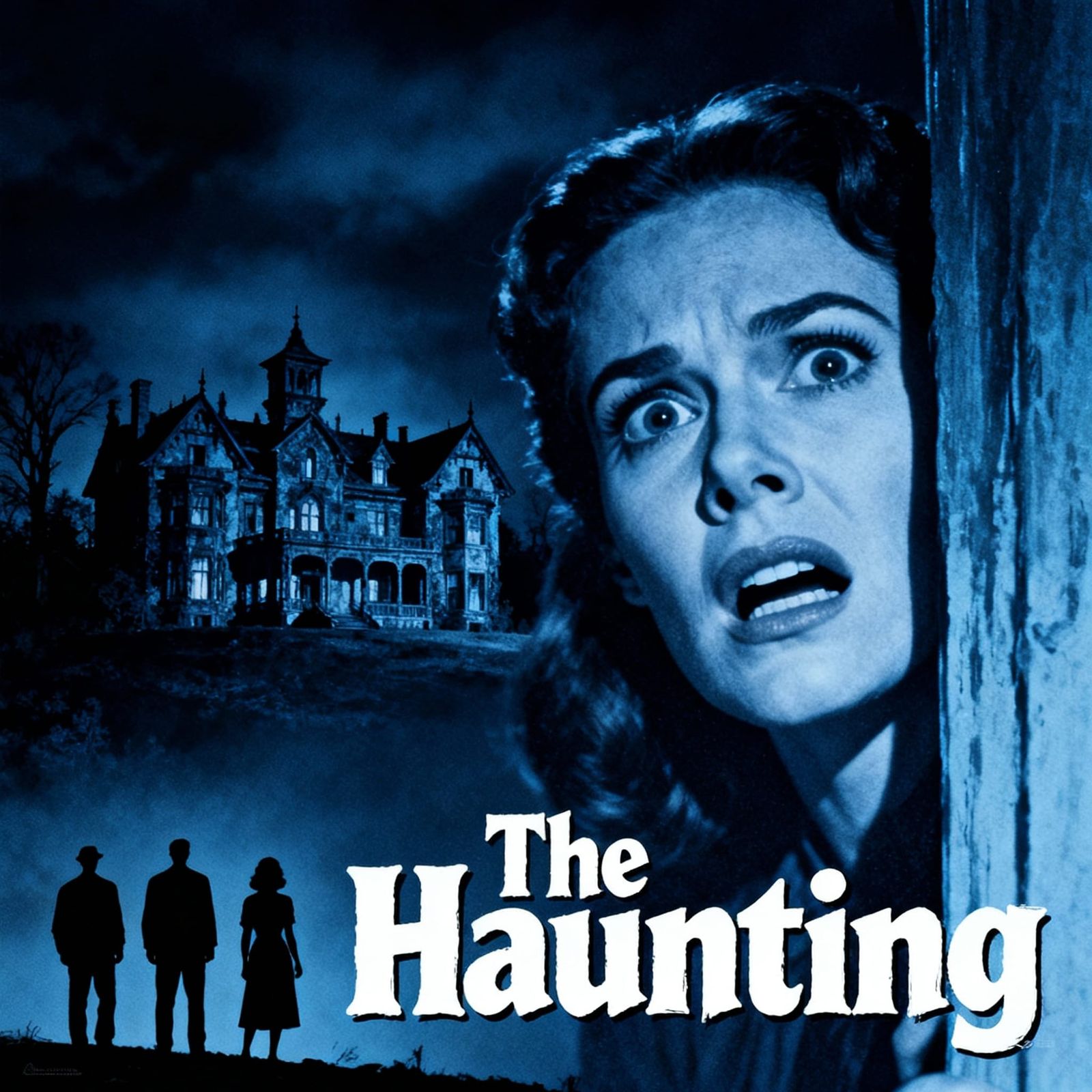 Vintage 1963 Horror Movie Poster: The Haunting