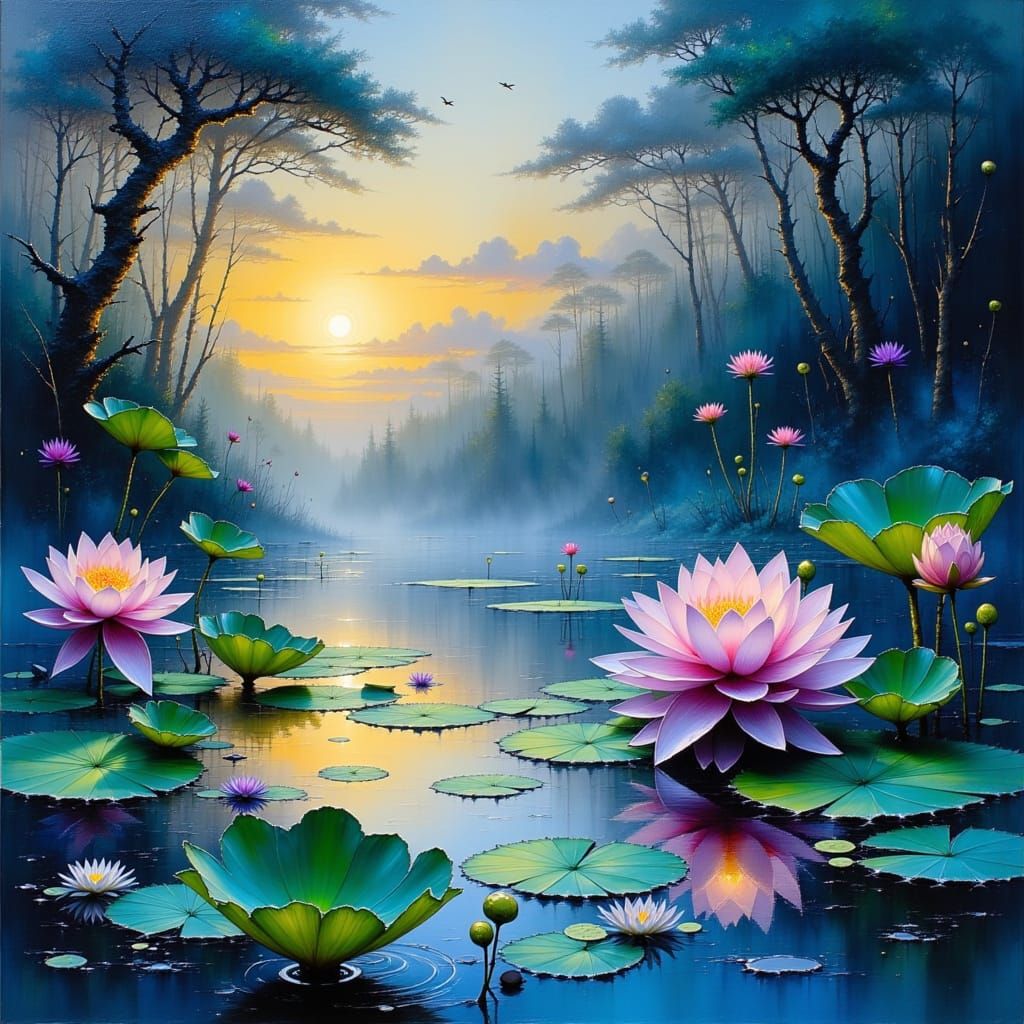 lotus flowers