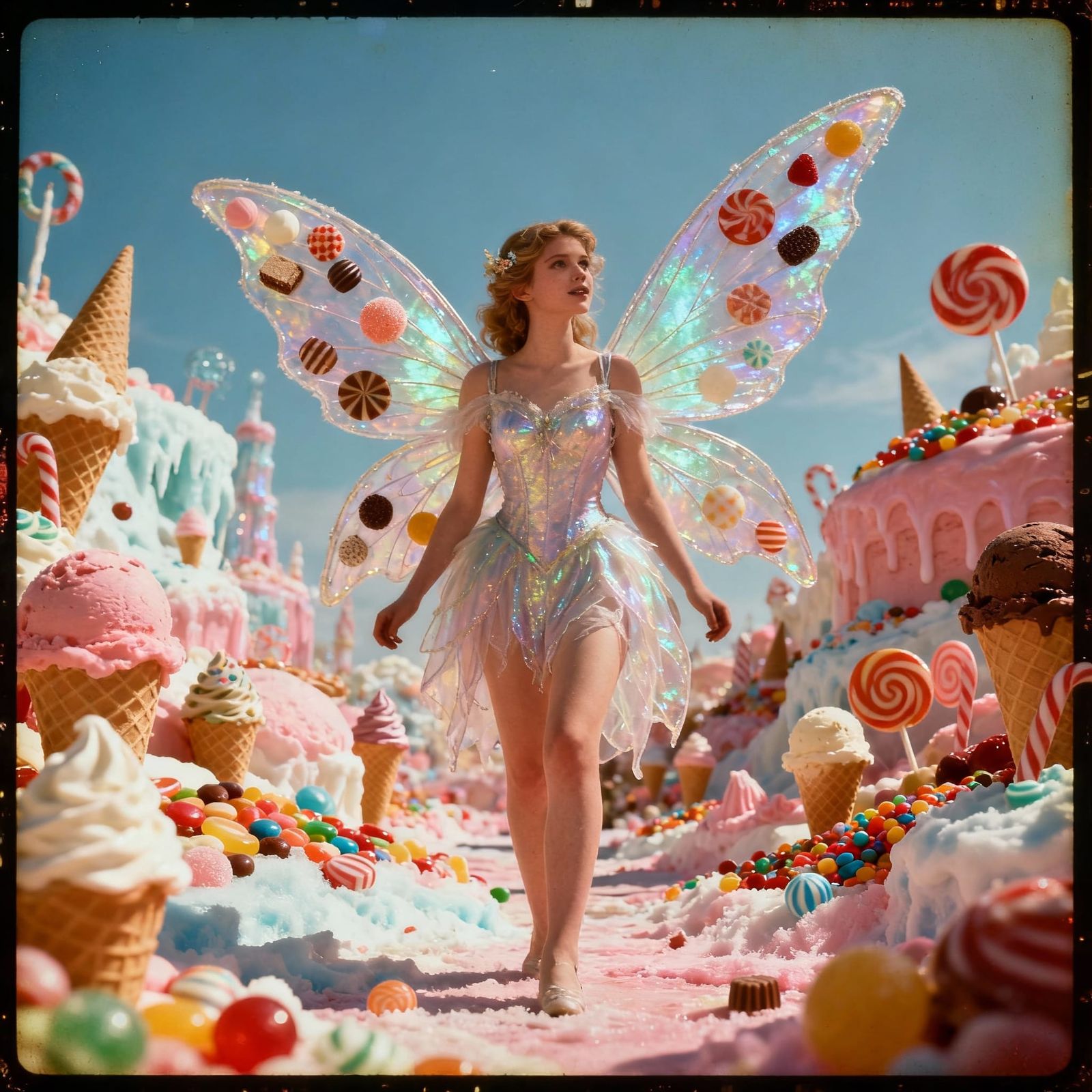 Candy Fairy in Ice Cream World Cinematic Film Still