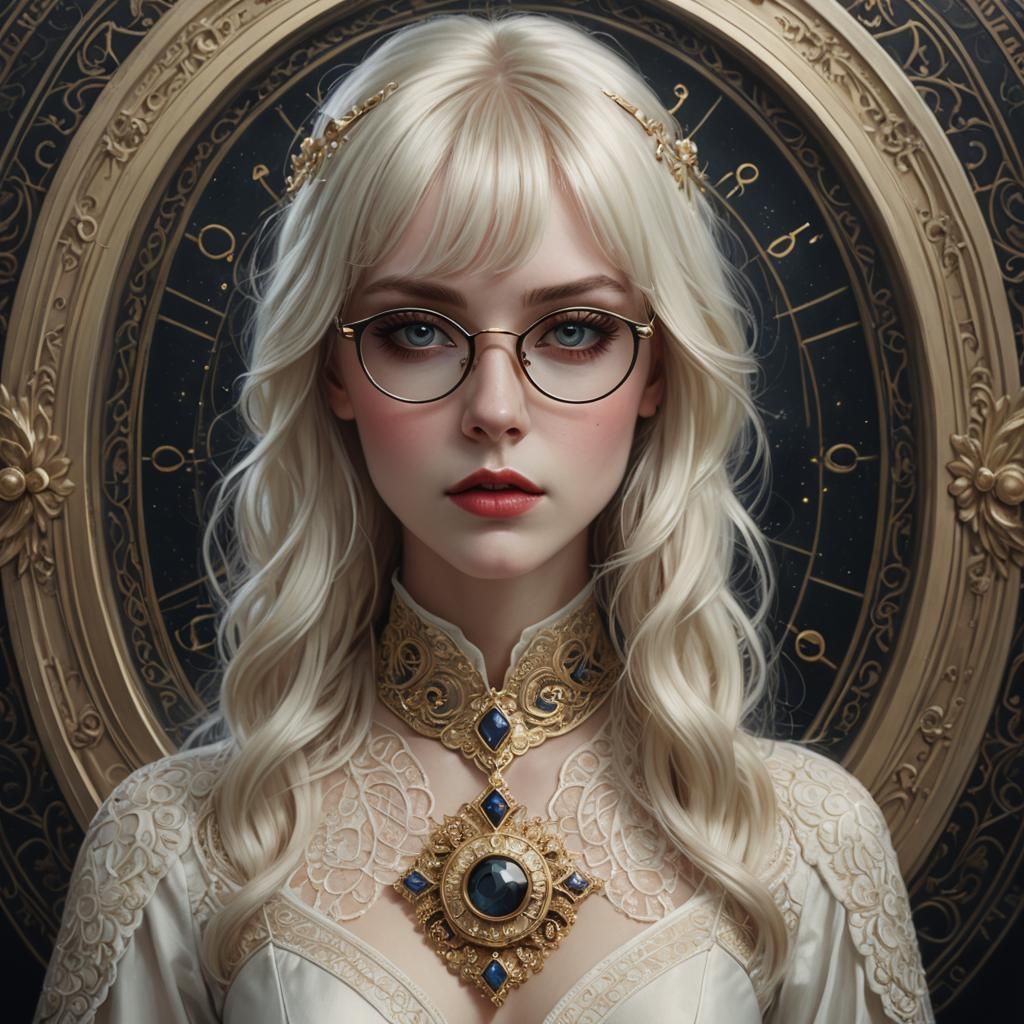 Perfect Woman Portrait in Redshift Style