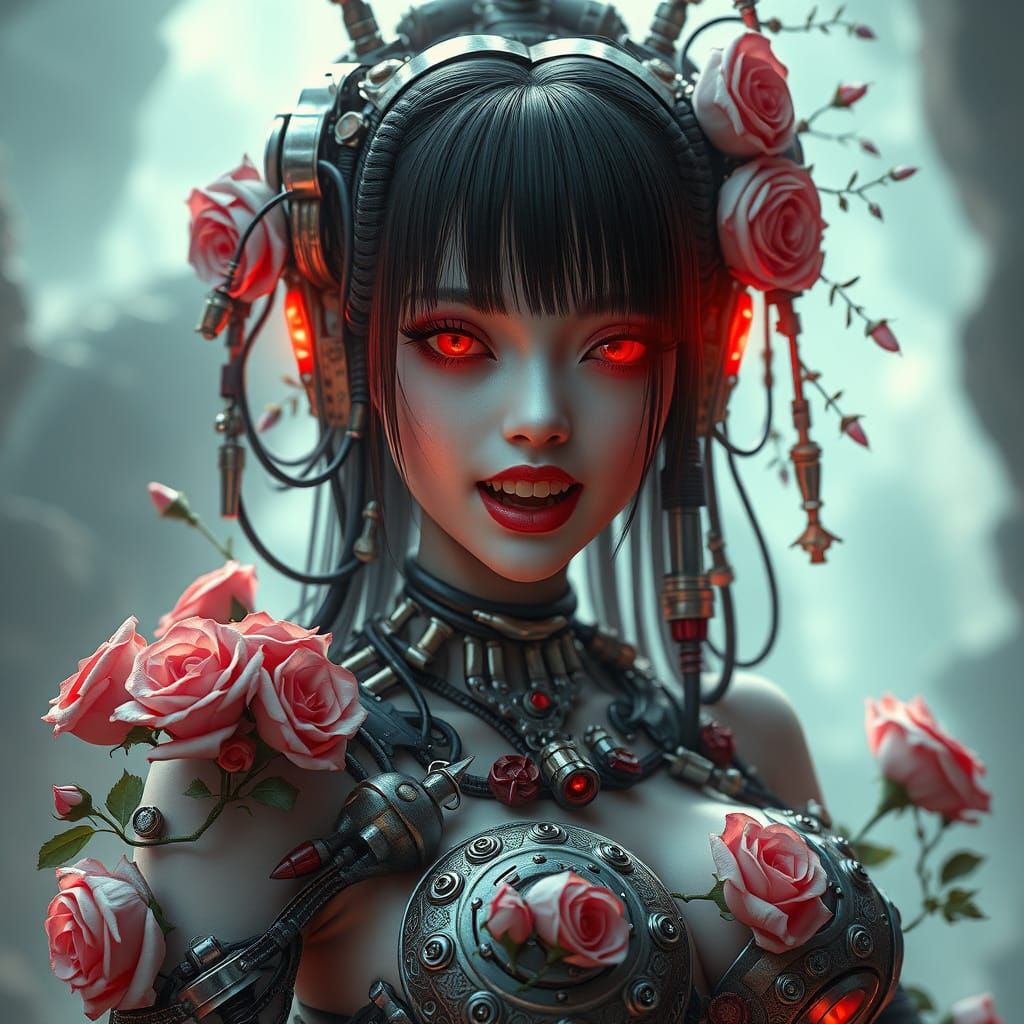 Fantastic Fantasy art. Jiangshi. Mecha Musume. D&D character...