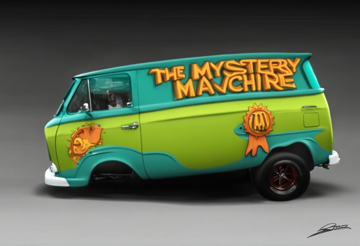 The Mystery Machine Modified For The SEMA Autoshow
