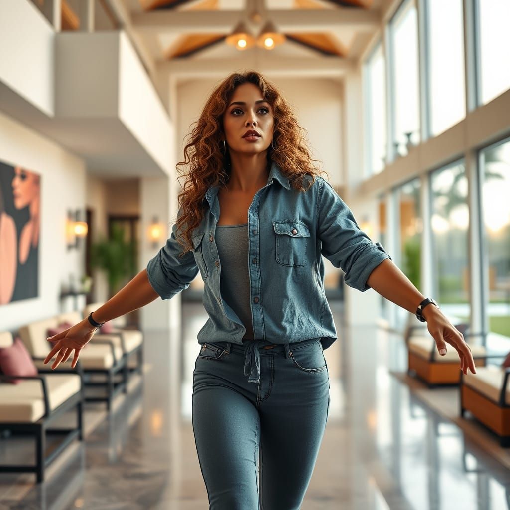 Dance Teacher at Modern Hollywood Academy in Splash Art Styl...