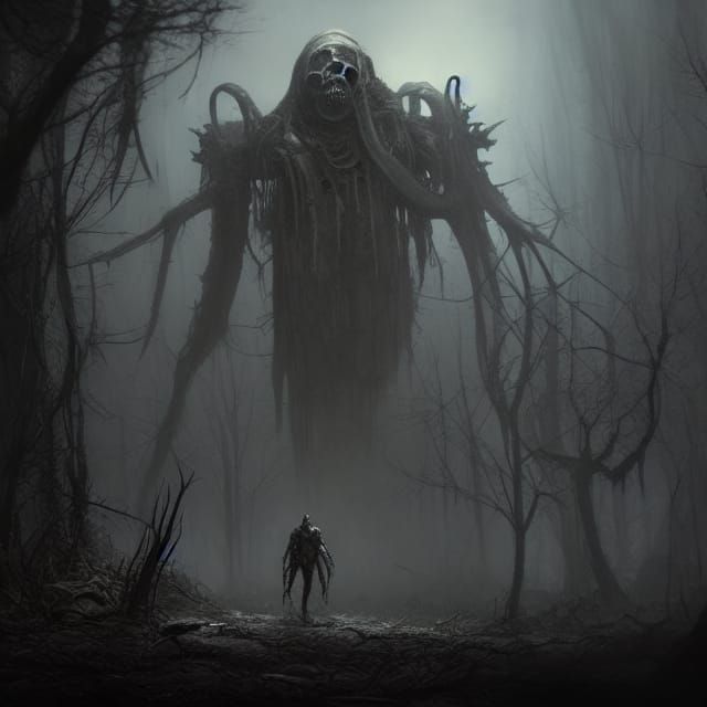 Post-Apocalyptic World Ruined by Lovecraftian God