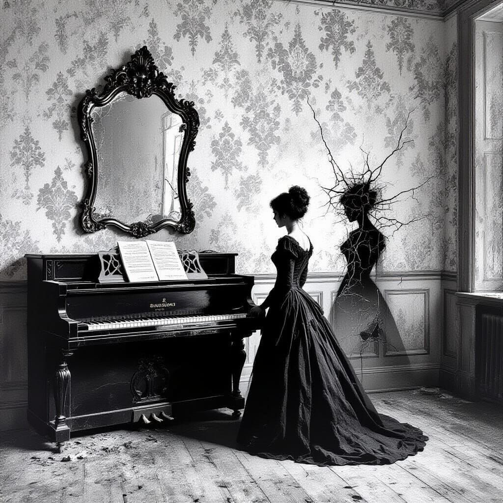 The Figure Beside Her