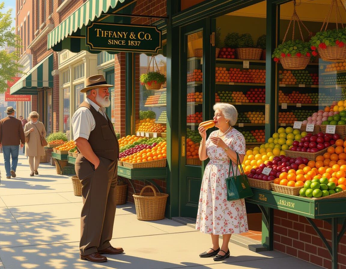 What if Charles Tiffany had opened a fruit shop instead of a...