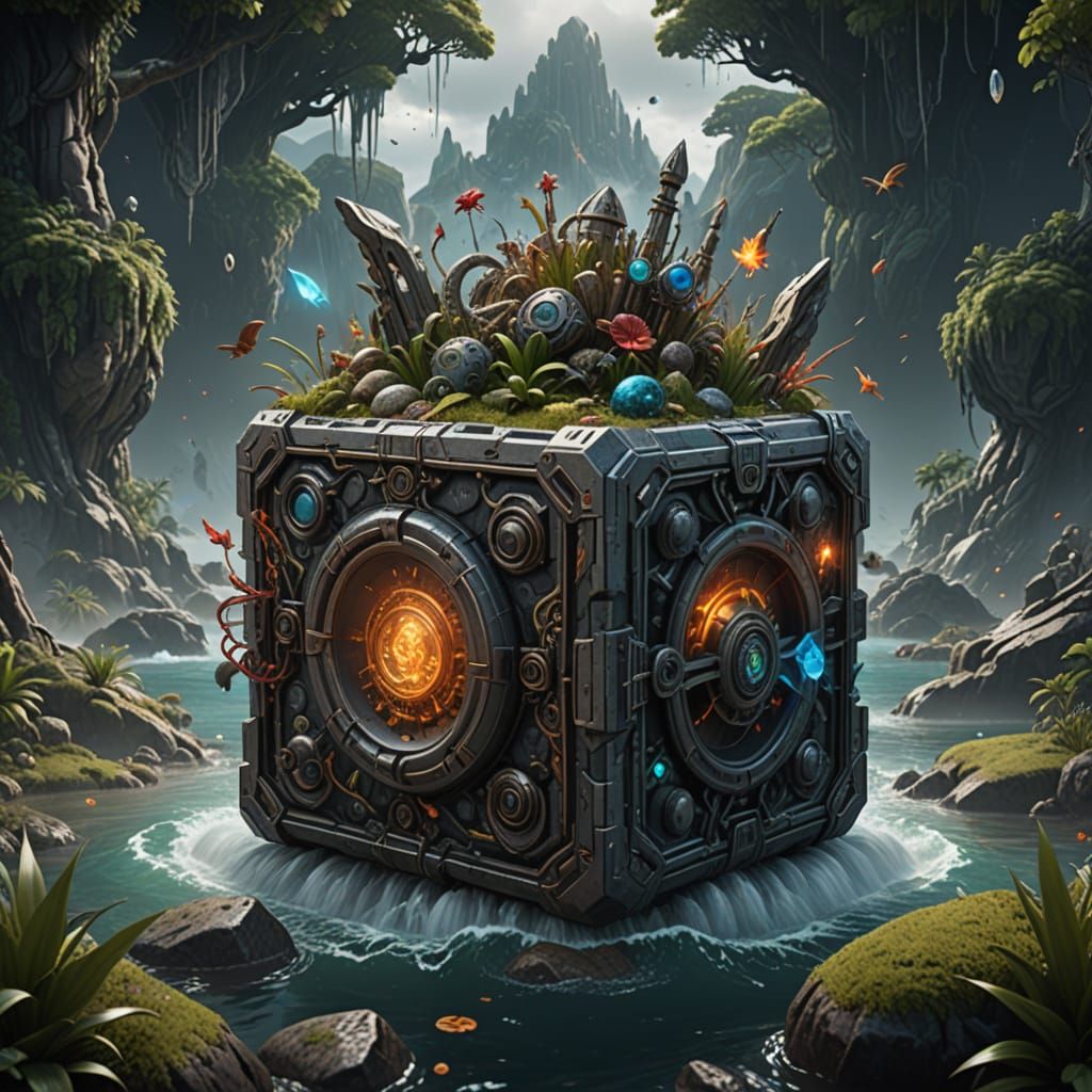 Sentient Objects Battle for Dream Island: Fantasy Concept Ar...