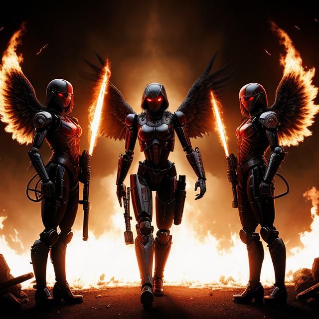 Angels of Chaos Guard Entrance to Hell