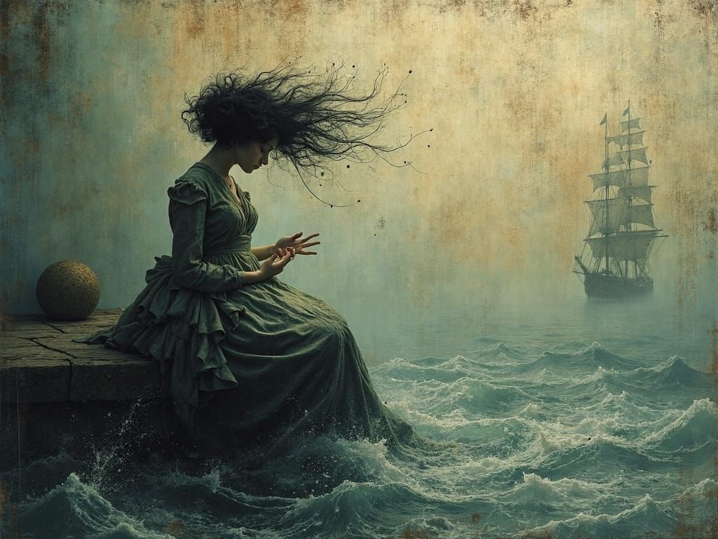 Sailor Dream Windy Whirlingtons Washerwomen Beryl Pearly Whi...