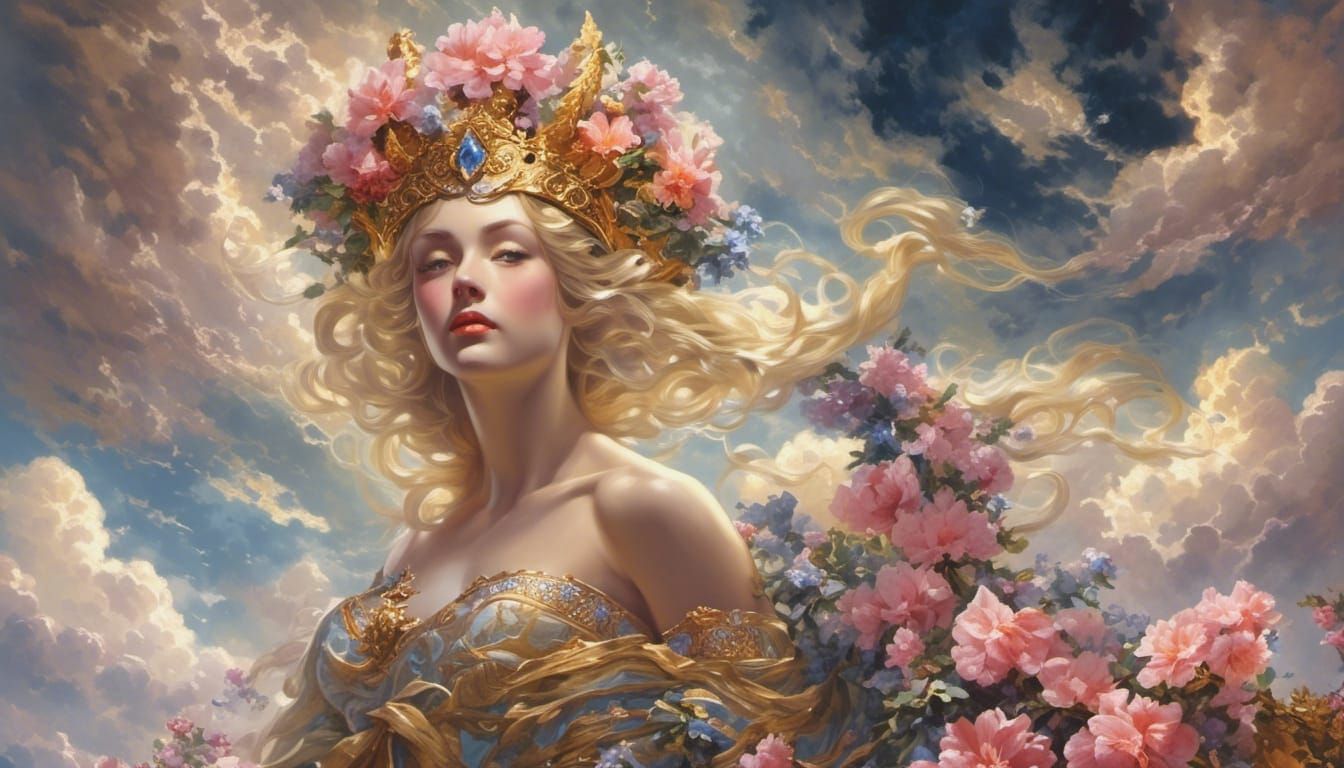 Regal Figure Portrait in Ultra-High Definition