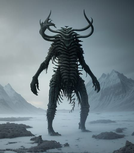 Disgusting Bioorganic Tundra Monster: A Digital Masterpiece