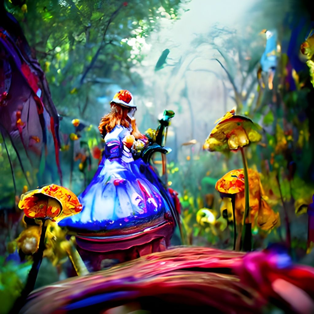 "Don't Eat the Mushrooms, Alice!"