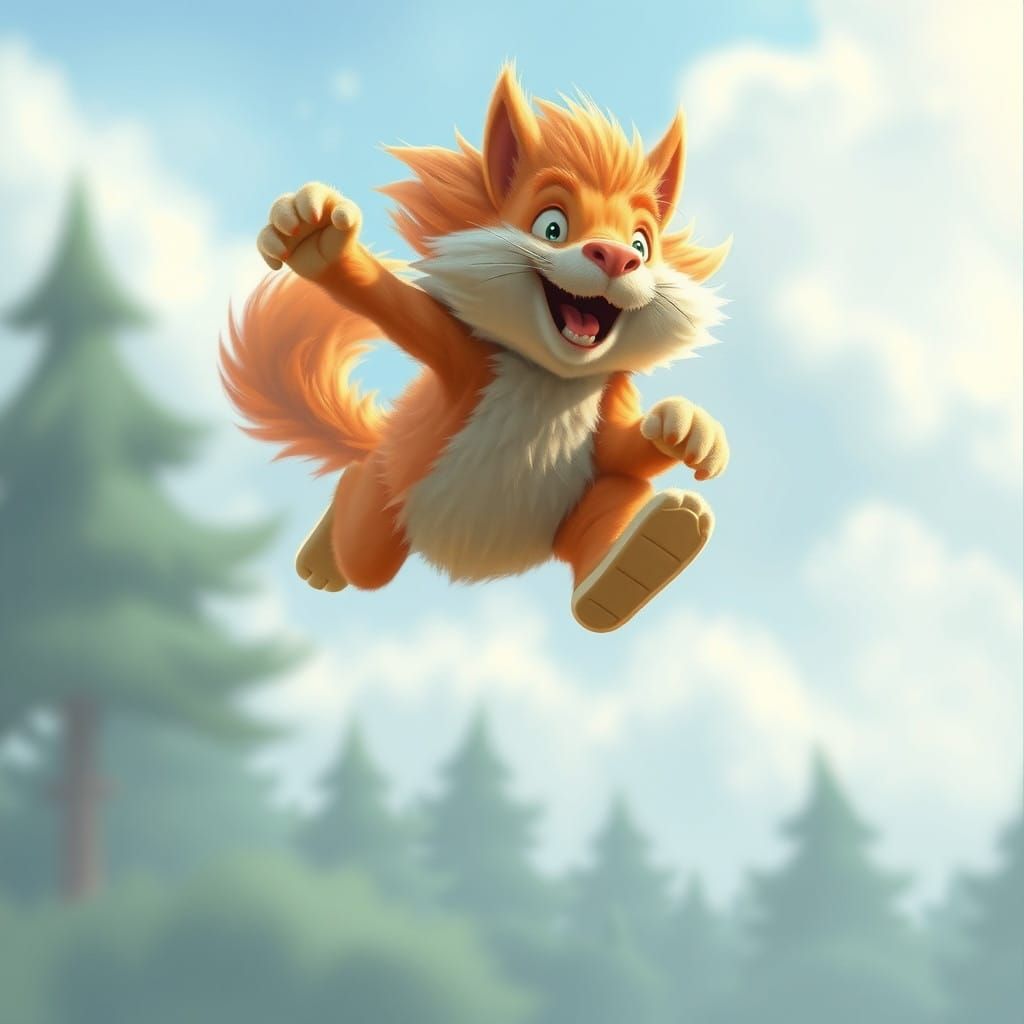 Starty Party #288 - Fluffty Zoomorphs Doing High Jump