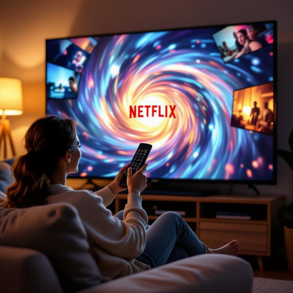 Netflix Vortex: A Surreal Explosion of Entertainment