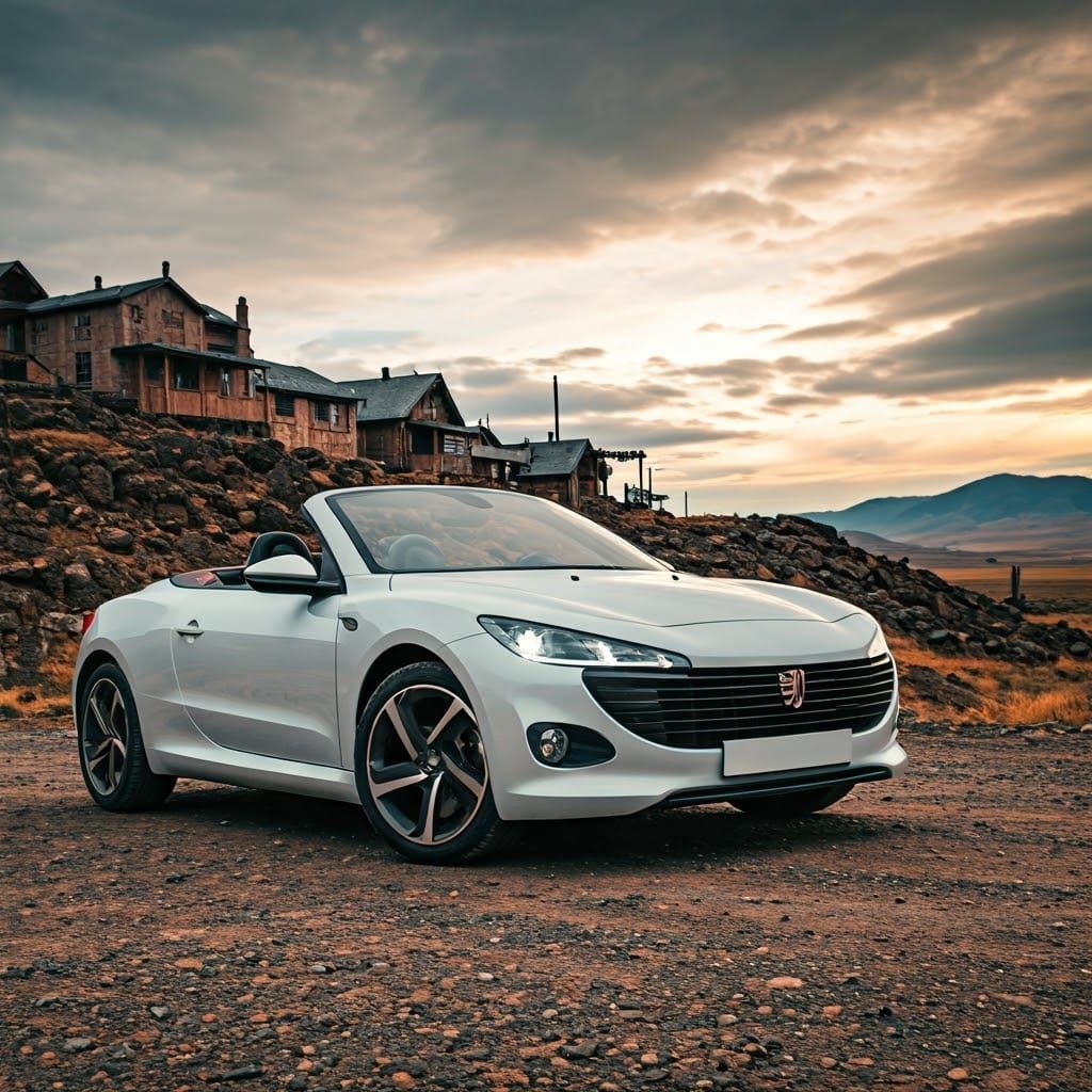 Stunning Idaho Village Sunset in Cinematic Style