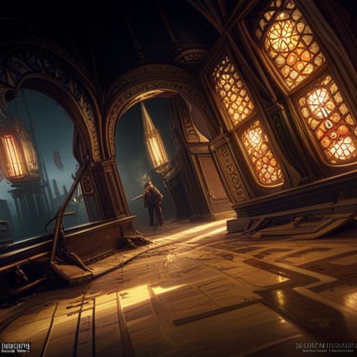 Dark Fantasy Journey of Laughter, Detailed Concept Art