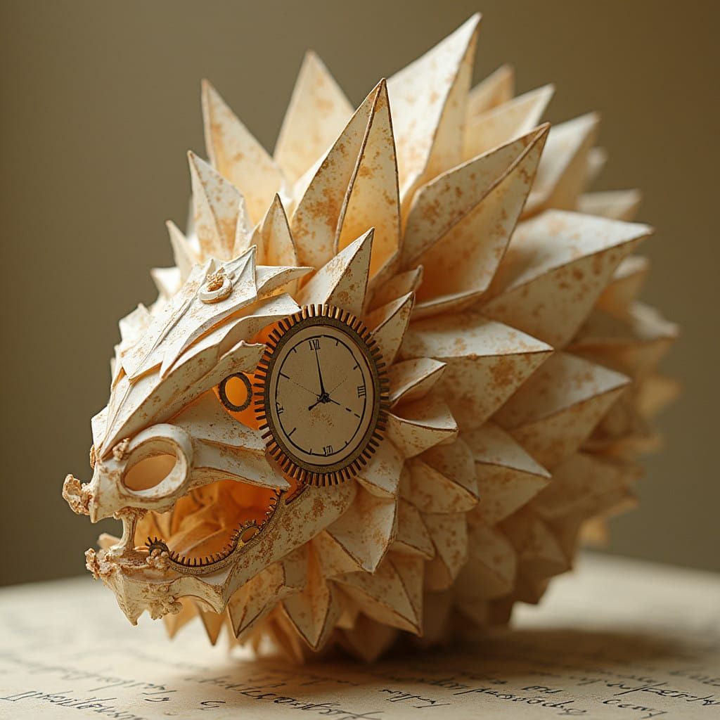 Steampunk Origami Masterpiece
