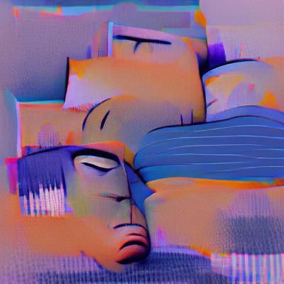 Ethereal Dreamscape: A Surreal Vision of Sleep