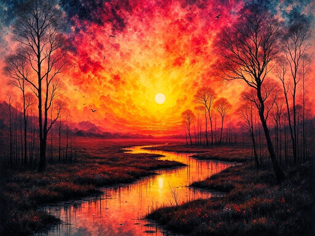 Red Marsh AbstractReality