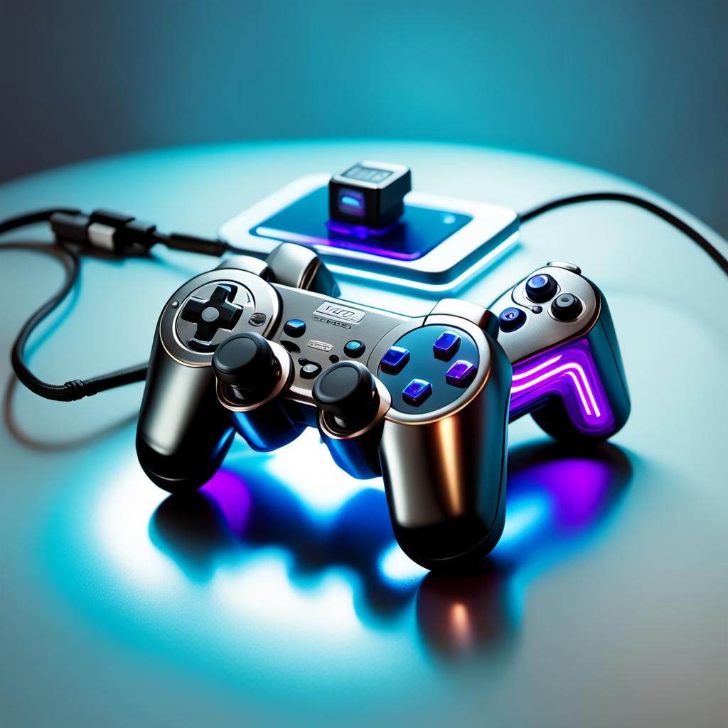 Futuristic Chrome Studio Logo in Dramatic Lighting