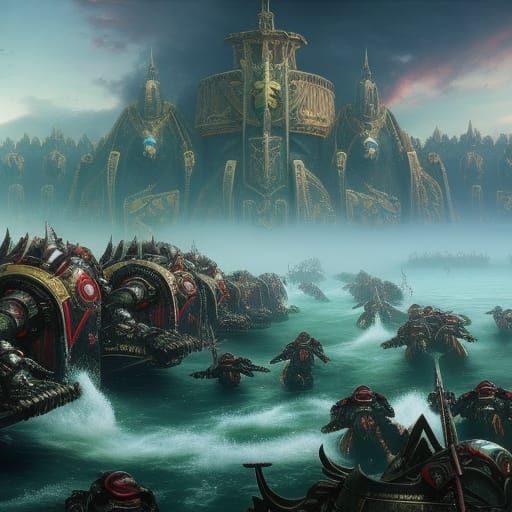 Adepta Sororitas in Warhammer 40k Landscape
