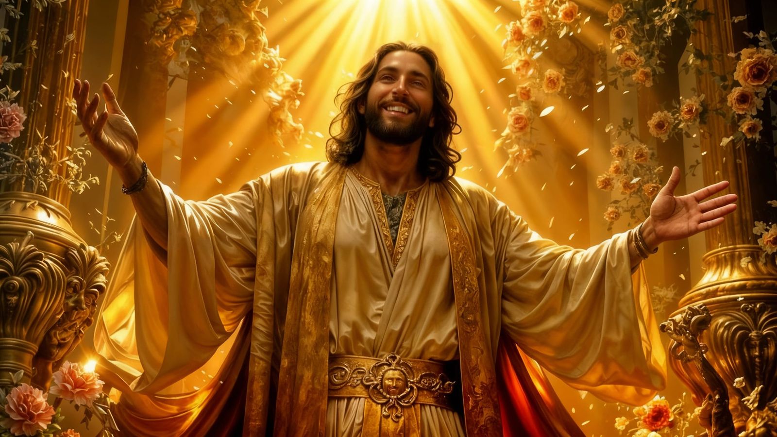 Christ Welcoming All to a Glorious Wedding Feast