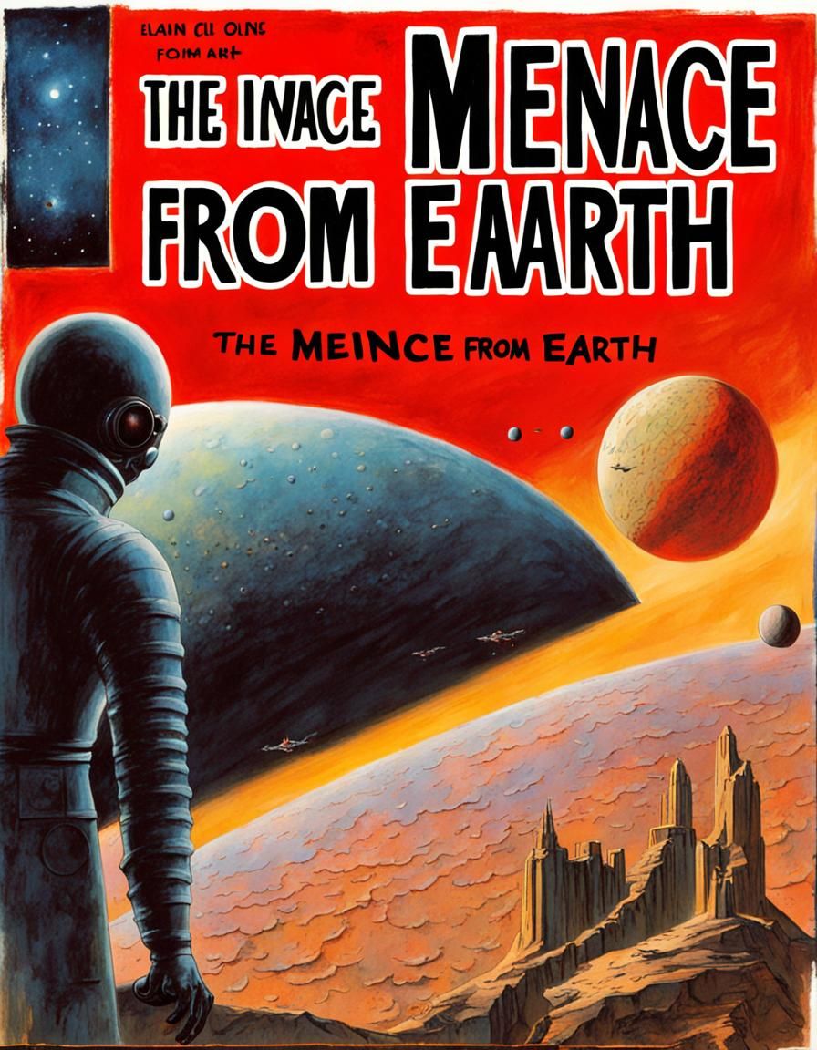Menace From Earth: A Sci-Fi Scene