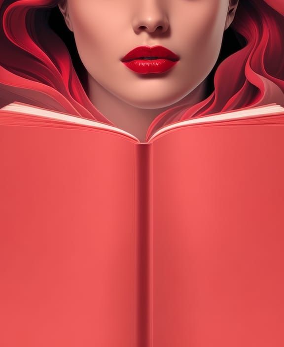 Woman Reading: Hyperdetailed Ethereal Fantasy Portrait