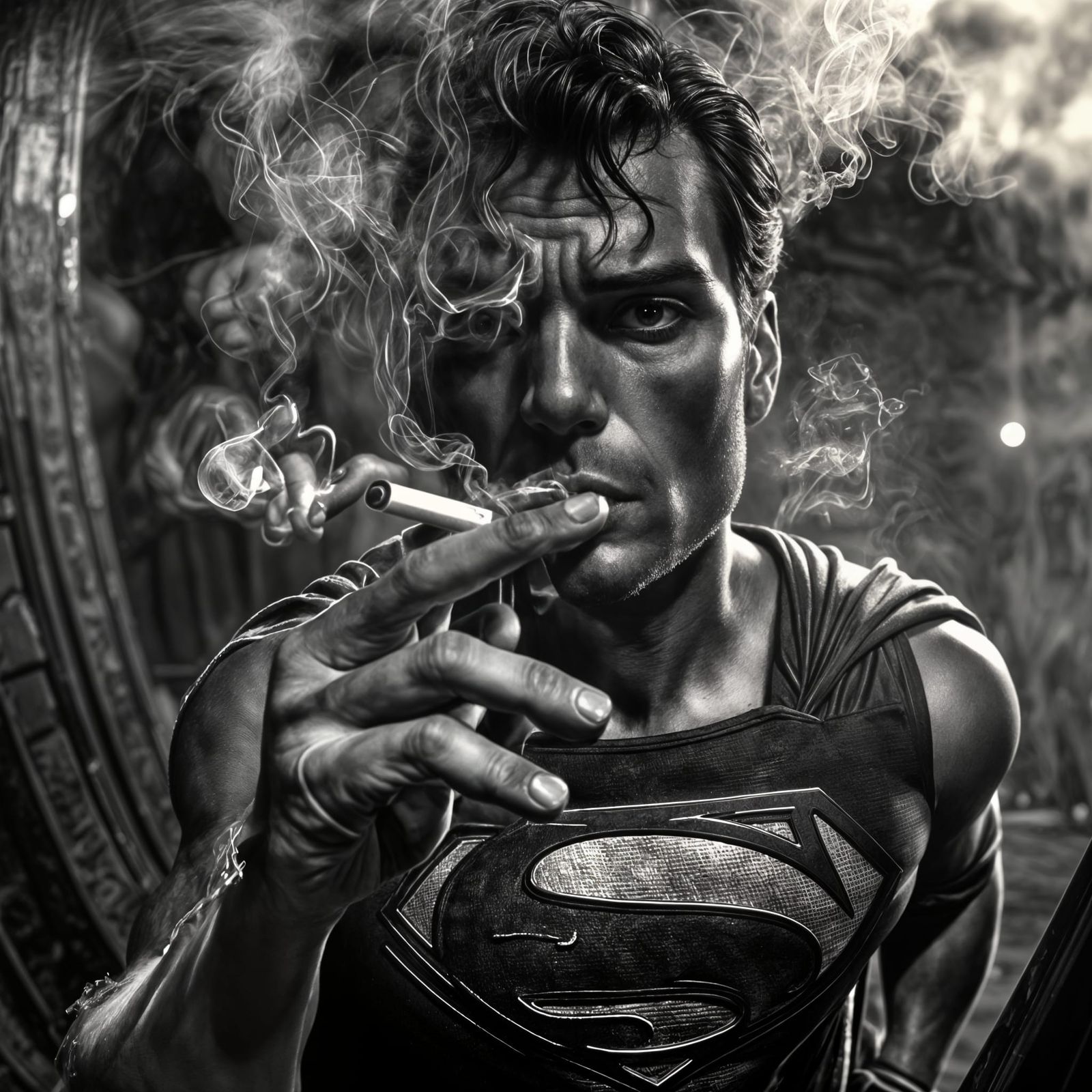 Superman Smoking: An Unexpected Scene