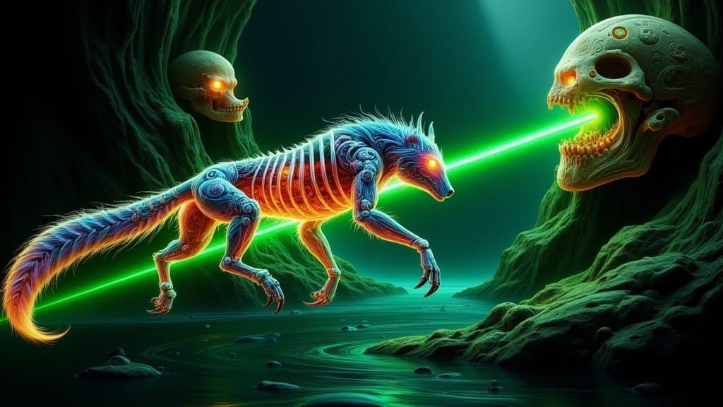 Ethereal Shapeshifter Embarks on Mystical Journey Across Vib...