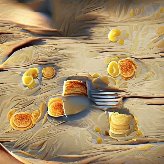 Delicious Homemade Pancakes with Butter in 8K