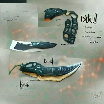 Kukri Knife Concept Art