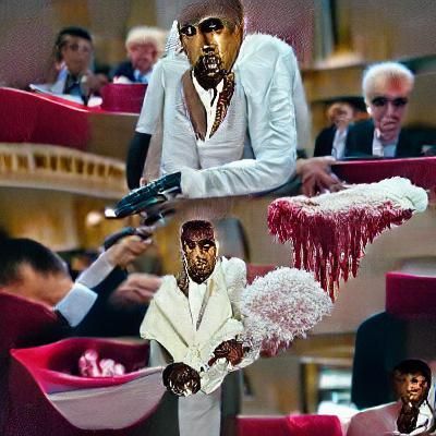 Kanye West in Scarface