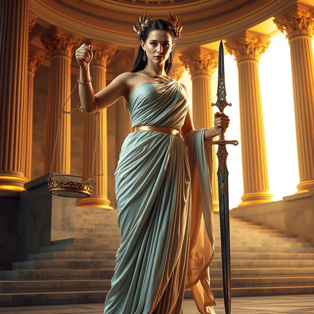 Classical Justice in Futuristic Courthouse