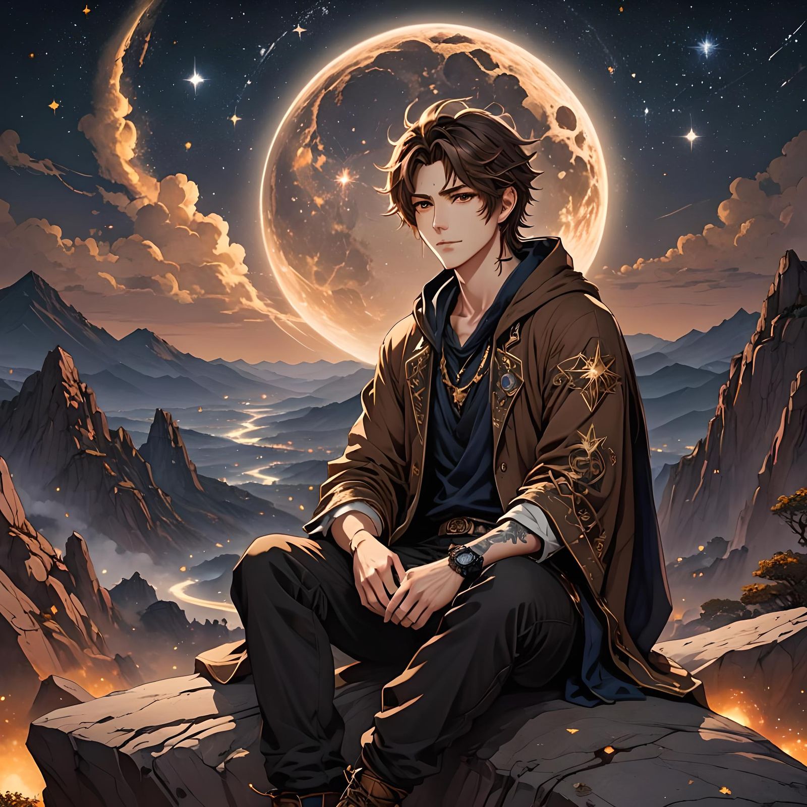 Syaoran | Moonlight Watching
