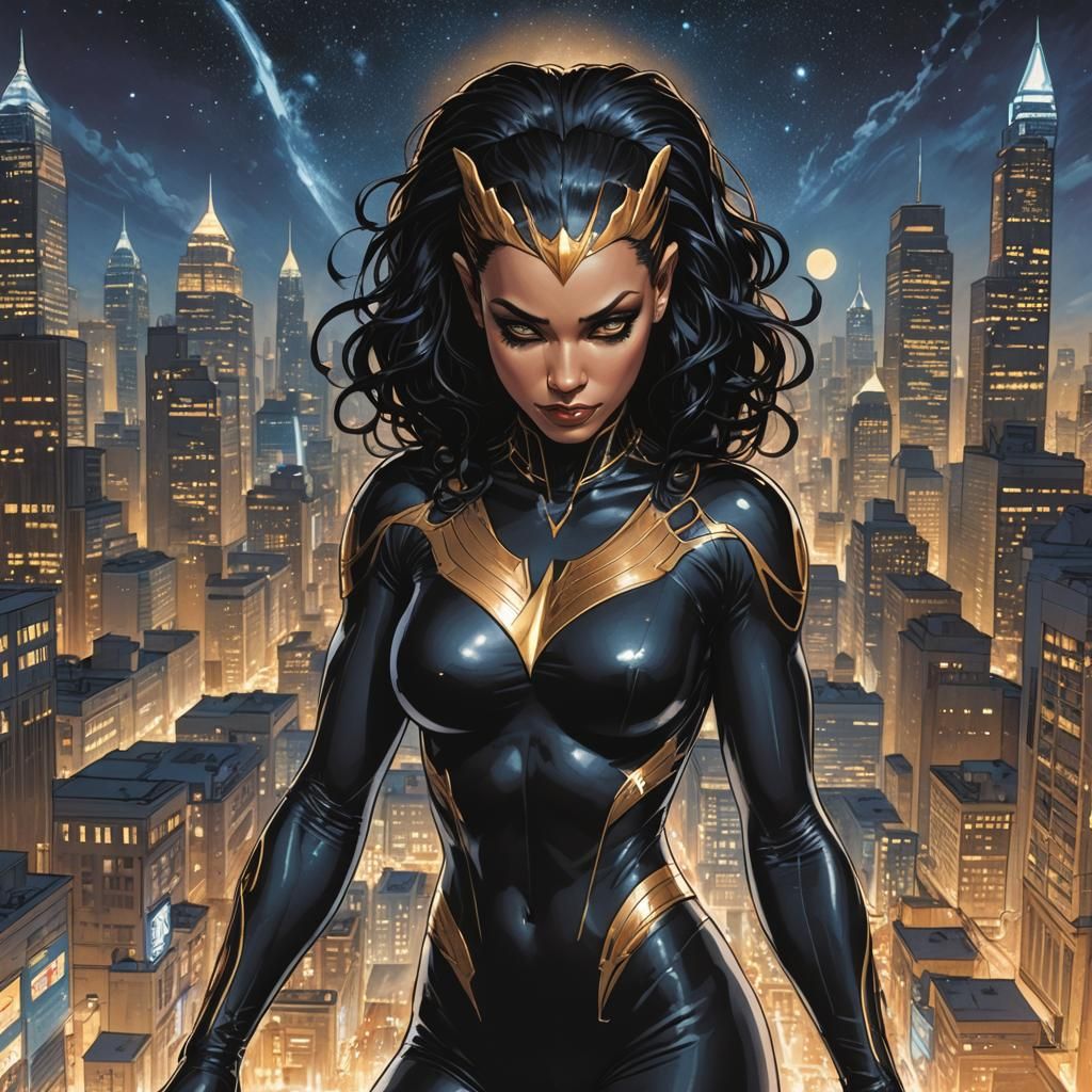 Modern Sphinx Hacking the Universe: Comic Book Art