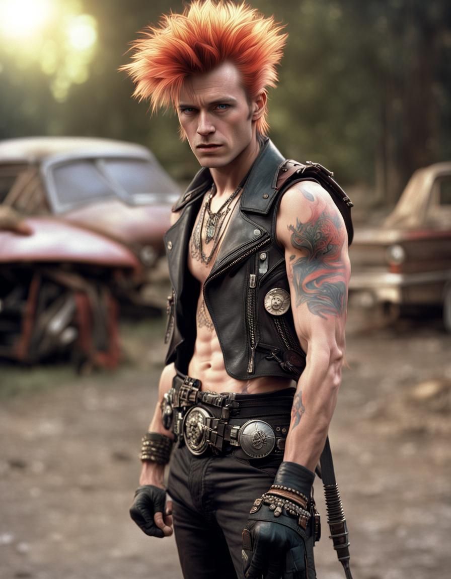 1980s Punk Rocker. #1