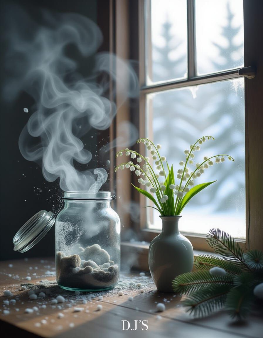 Symbolic Scene of Emotional Release and Renewal