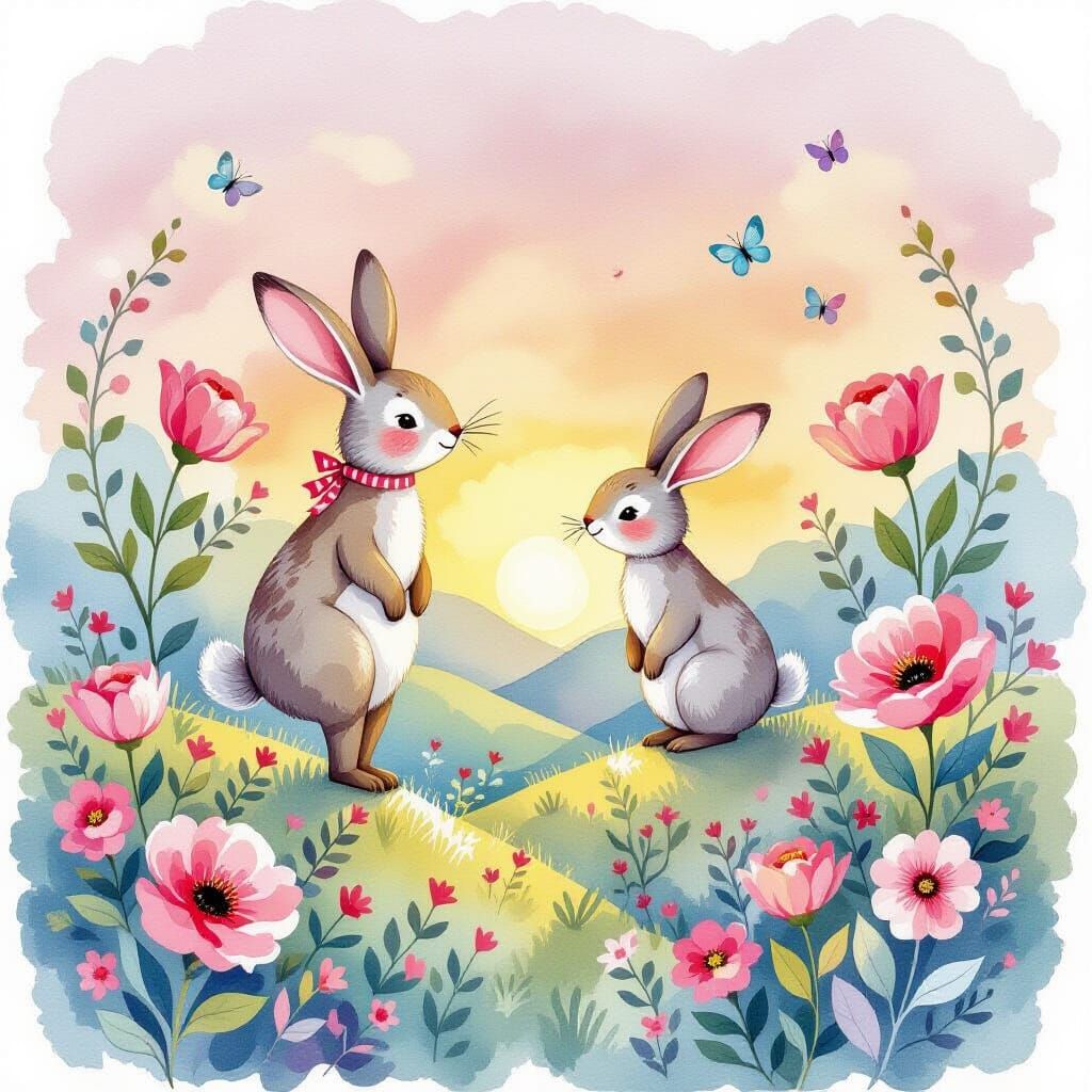 Whimsical Watercolor Art