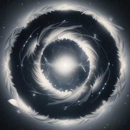 Ethereal Doves in Cosmic Vortex