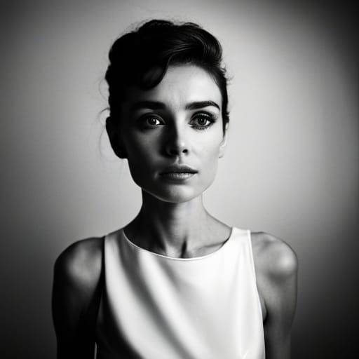 Audrey Hepburn in Space: A Lee Jeffries Inspired Portrait
