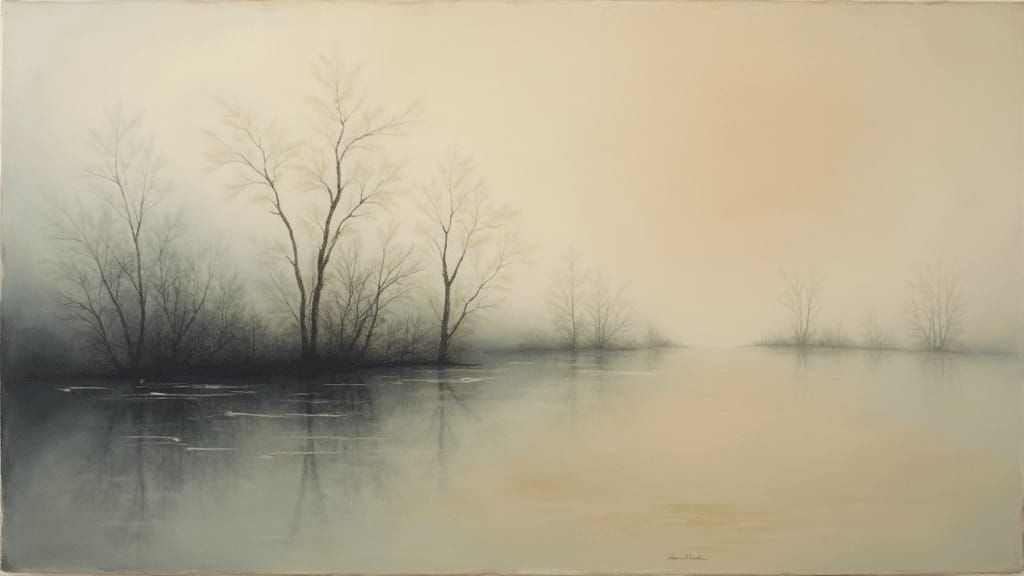 Surreal Interior Space in Kay Sage Style