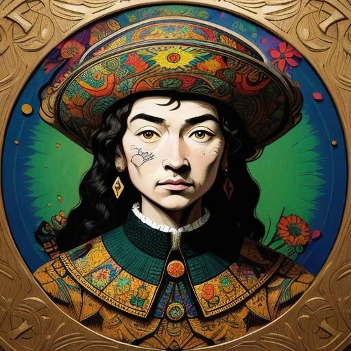 Kaleidoscopic Eye: Surreal Art Inspired by Masters