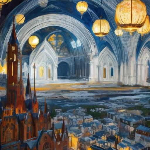 Simple White Minimalist AI-Generated Image