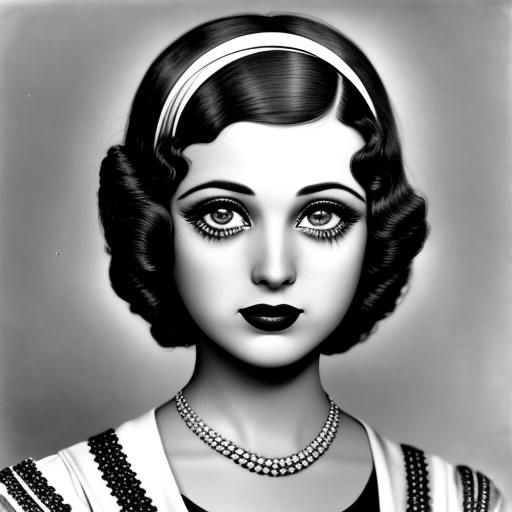 Vintage "Miss Lovely Eyes" Contest Photo